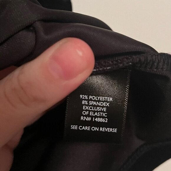 Torrid Size 1 Black Stretch Velvet Shirred-Front Flutter Sleeve Top - Picture 8 of 8